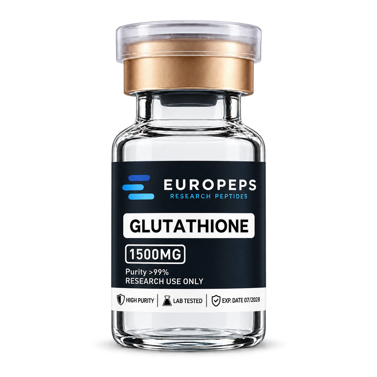 Europeps Glutathione 1.500 mg research vial