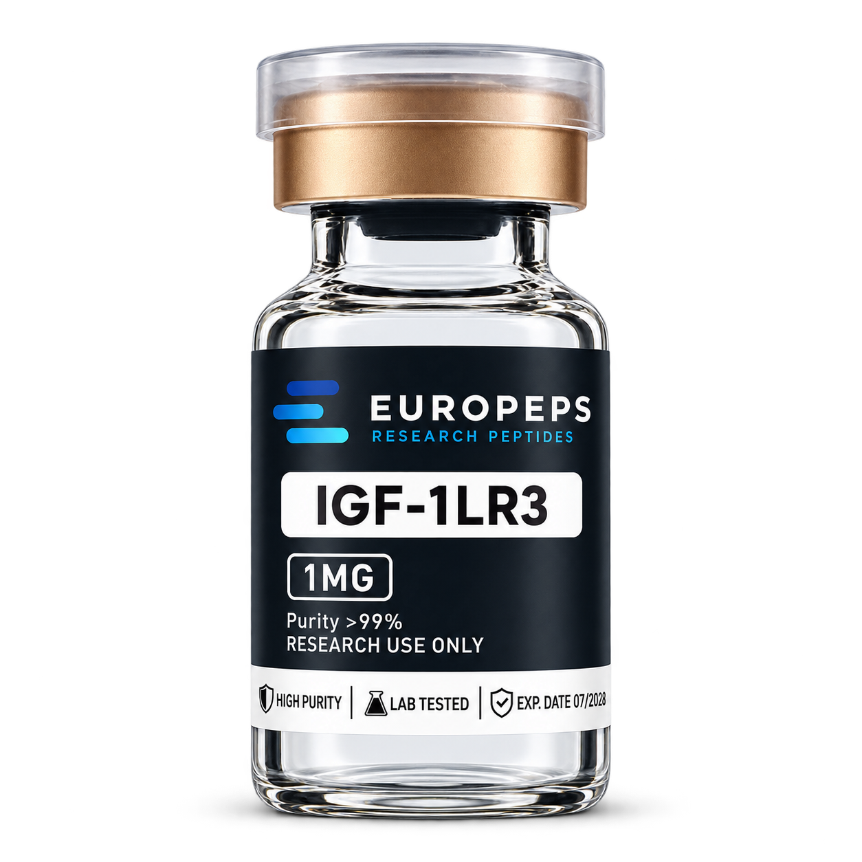 Europeps IGF-1 LR3 1 mg research vial