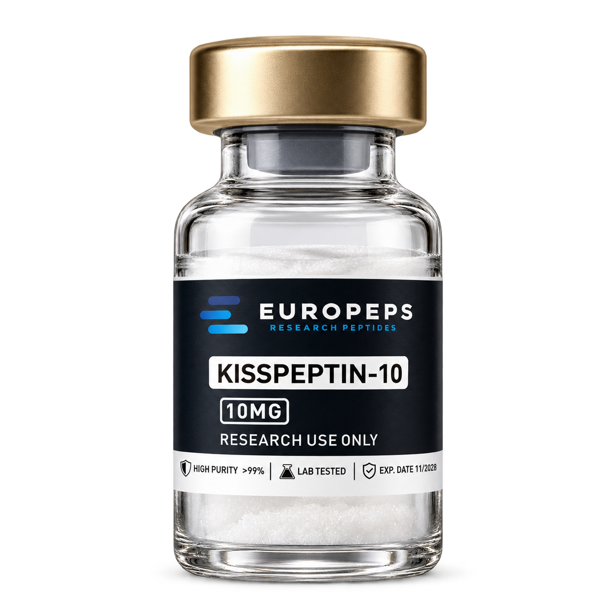 Europeps Kisspeptin-10 10 mg research vial