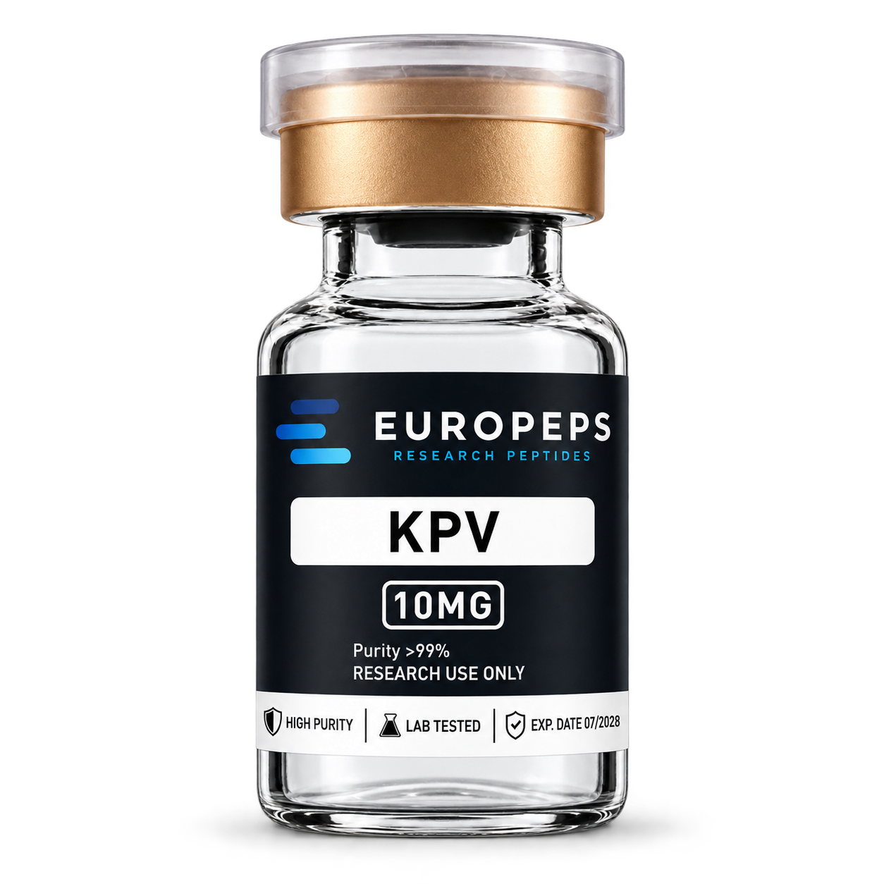 Europeps KPV 10 mg research vial