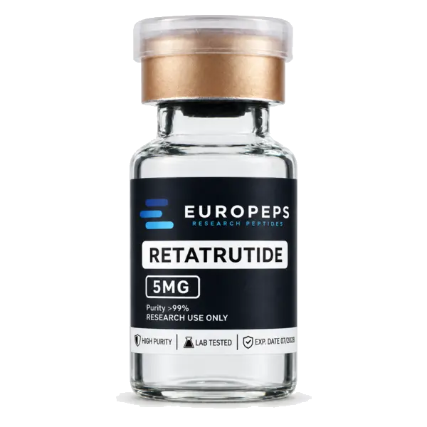 Europeps Retatrutide 5mg research vial