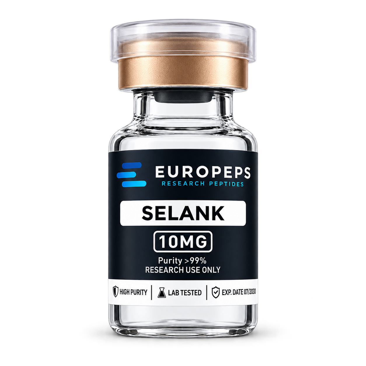 Europeps Selank 10 mg research vial