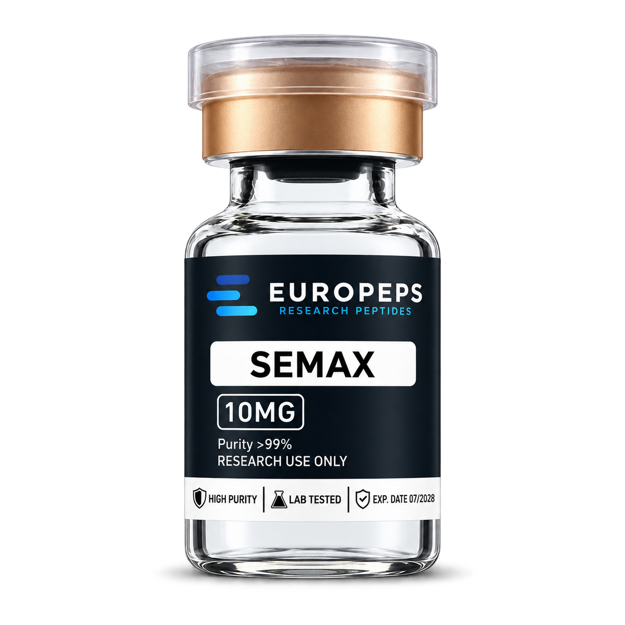 Europeps Semax 10 mg research vial